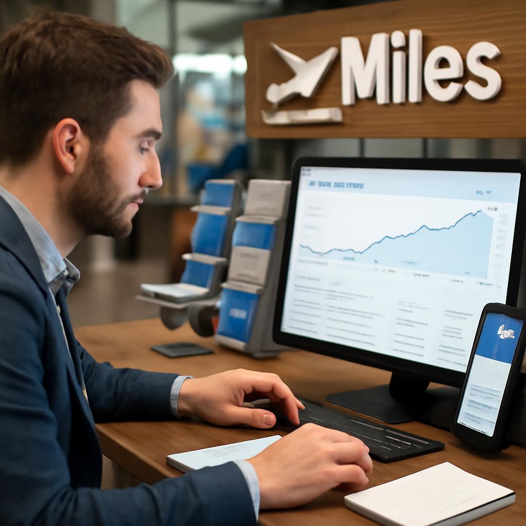 balcão de milhas e acompanhamento online