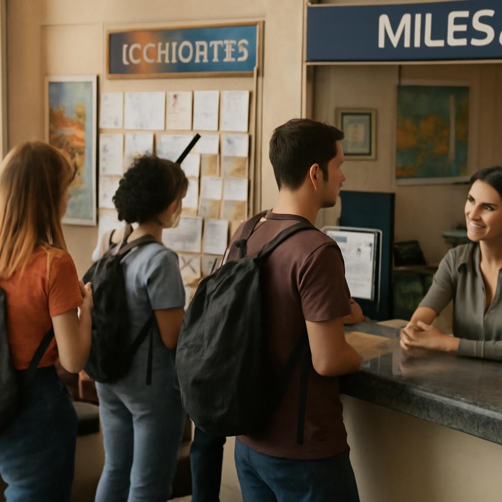 balcão de milhas e classificados para estudantes