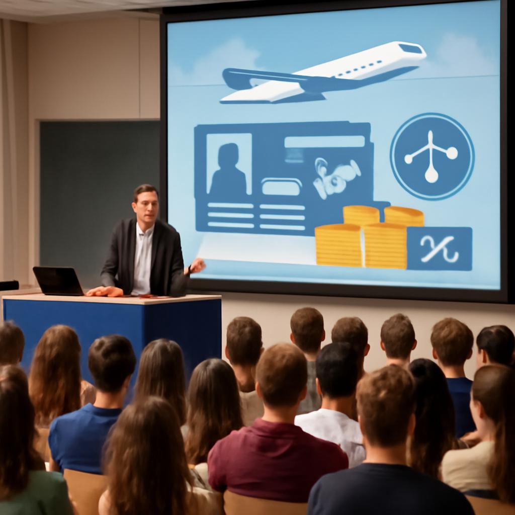 balcao de milhas palestra para estudantes