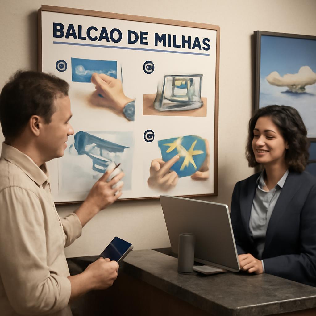 balcão de milhas passo a passo simples