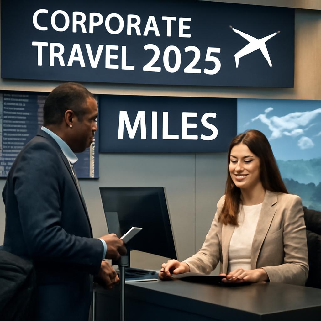 balcao de milhas viagens corporativas 2025