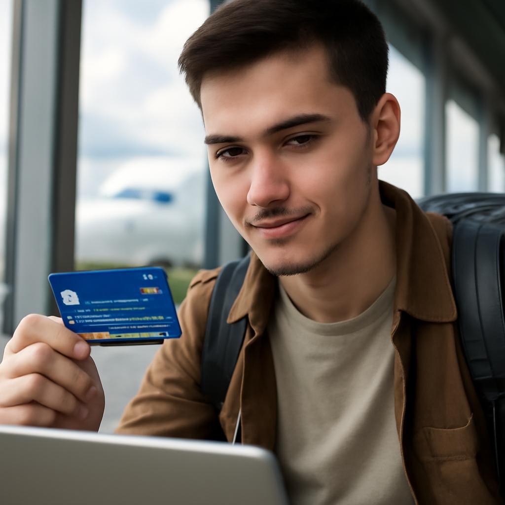 cartão digital acúmulo rápido para estudantes