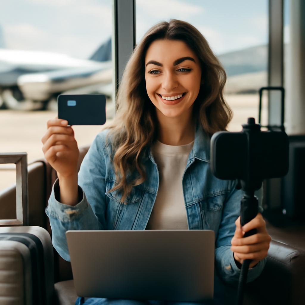 cartão digital indicado para influencers juntar pontos