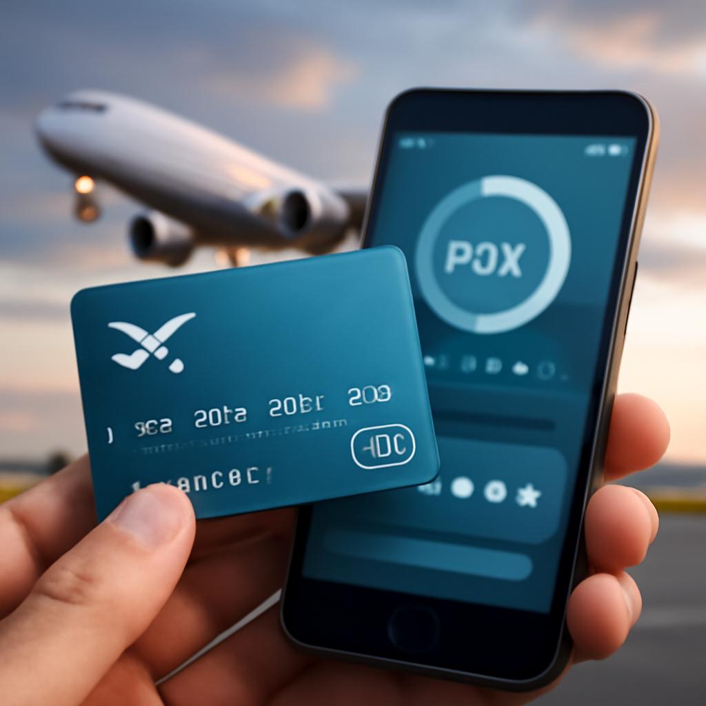 cartão digital para acúmulo imediato de pontos