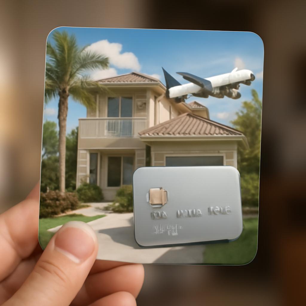 cartão digital para aluguel de temporada pontos