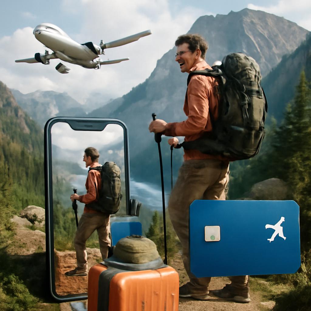 cartão digital promo reservas viagens de aventura