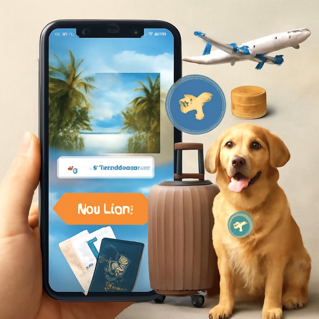 cartão digital promo reservas viagens pet friendly
