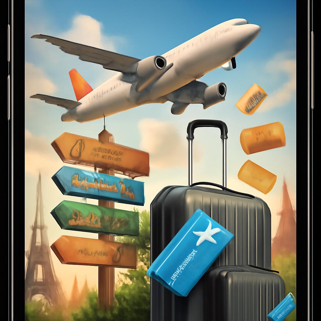 cartão digital promo reservas viagens temáticas