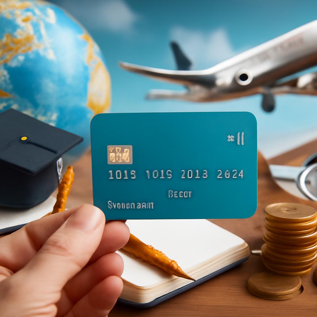 cartão internacional para estudantes pontos