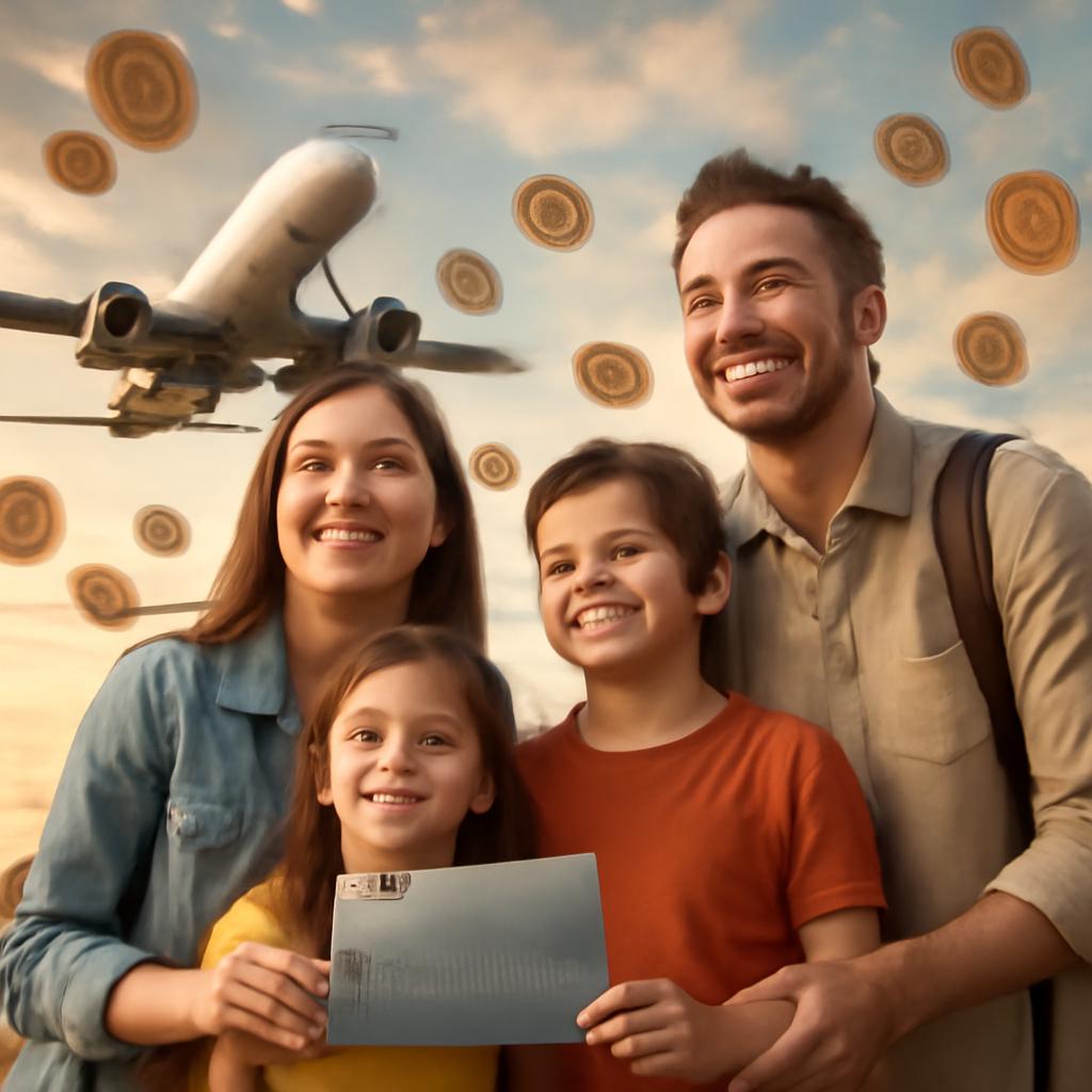cartão internacional para famílias pontos