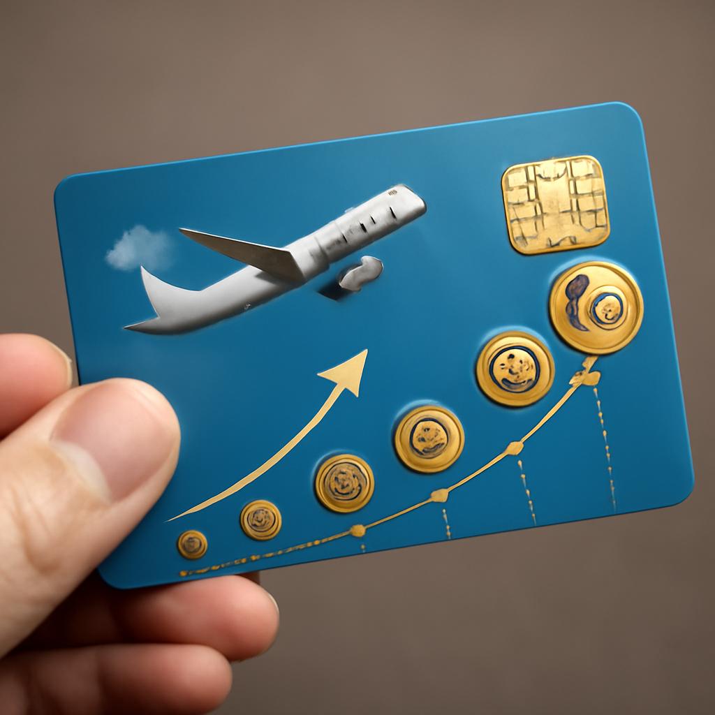 cartão para acúmulo de pontos dinâmico
