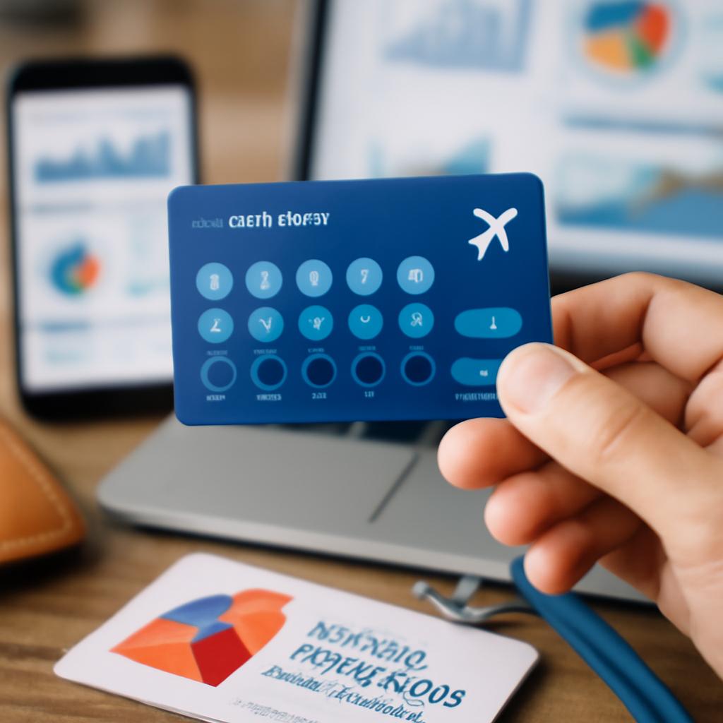 cartão para especialistas em marketing digital juntar pontos em eventos