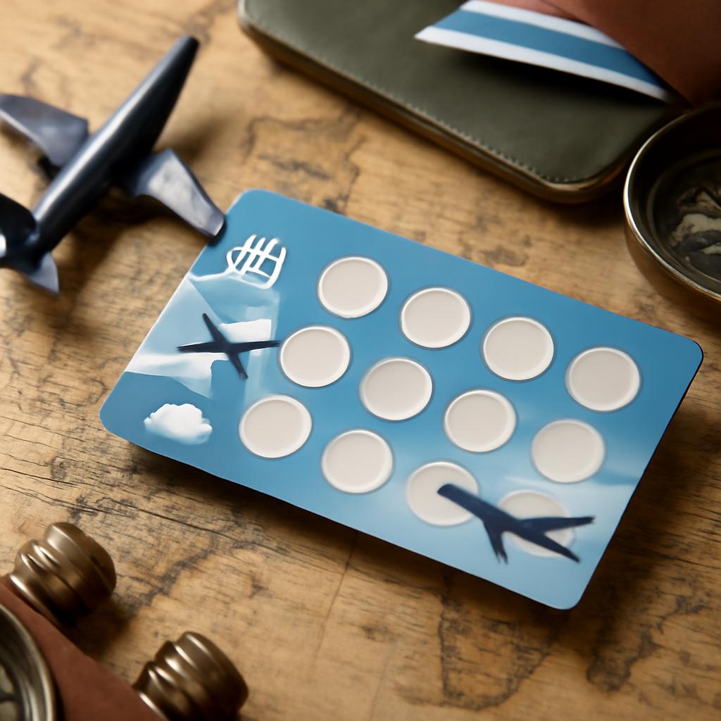 cartão para juntar pontos e trocar por viagens