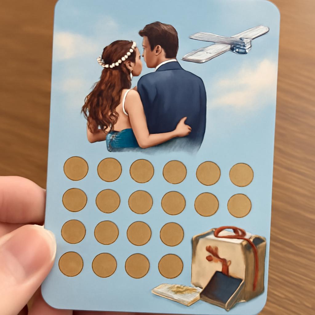cartão para juntar pontos e viagens de lua de mel