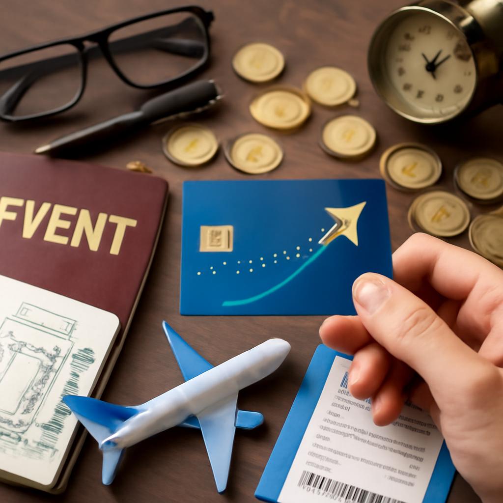 cartão para organizadores de eventos juntar pontos