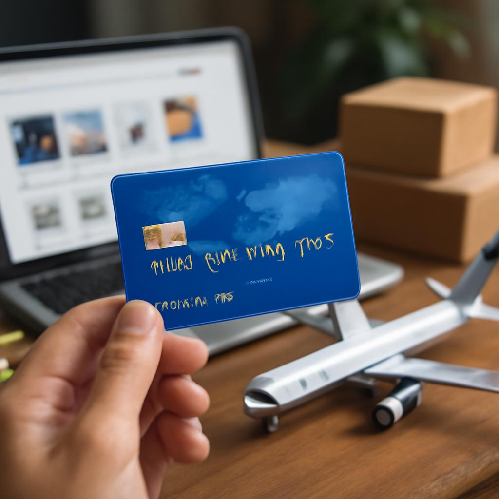 cartão para pontos em compras online