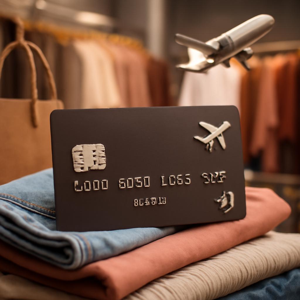 cartão para pontos em lojas fast fashion