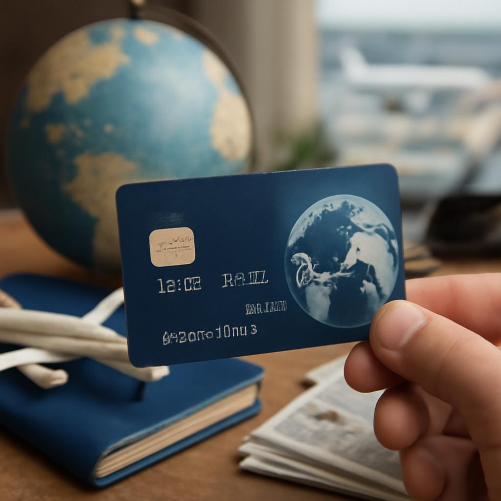 cartão para pontos em viagens internacionais
