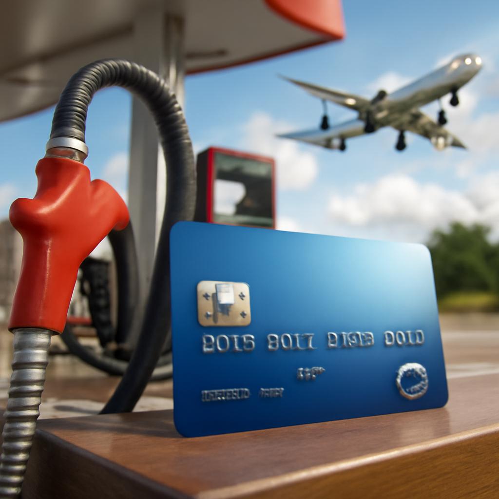 cartão para pontuar em combustíveis