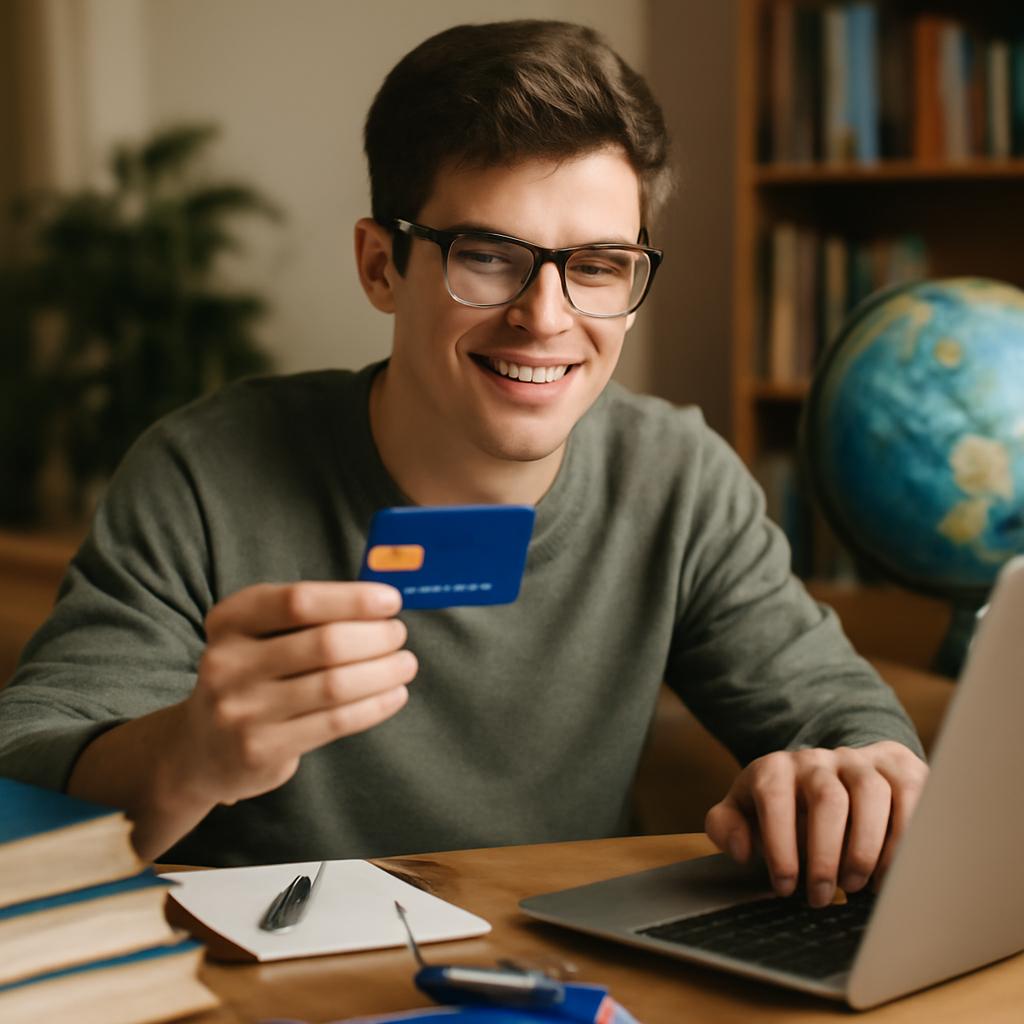 cartão para universitário juntar pontos