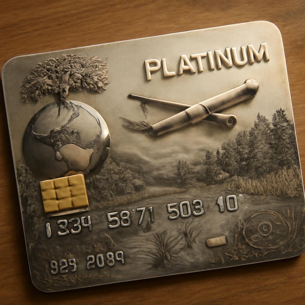 cartão platinum promo reservas viagens para projetos ambientais