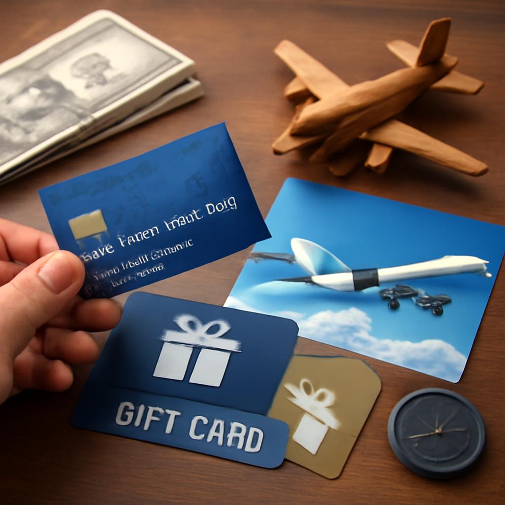 cartão que pontua comprando gift cards