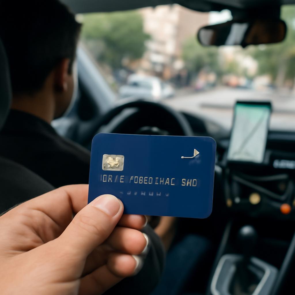 cartão que pontua em apps de transporte