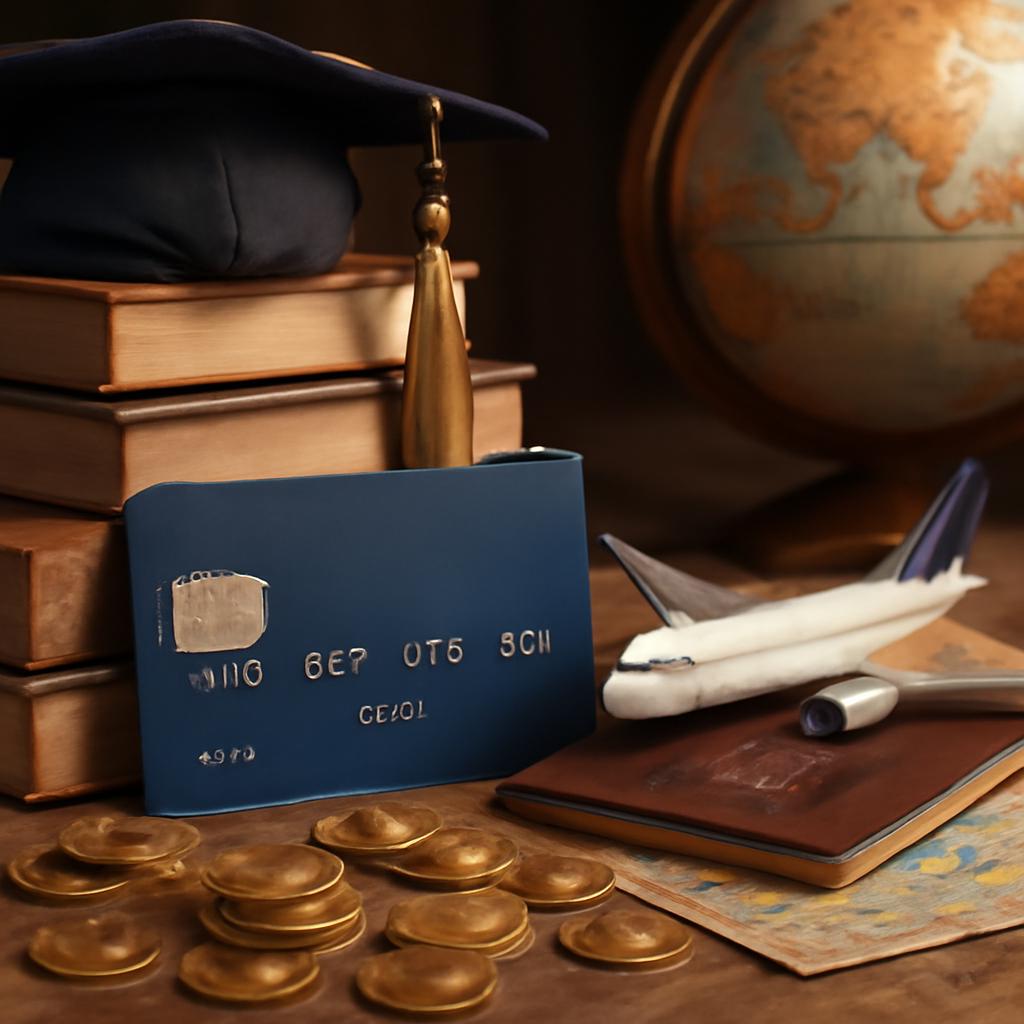 cartão universitário acúmulo rápido de pontos para viagens