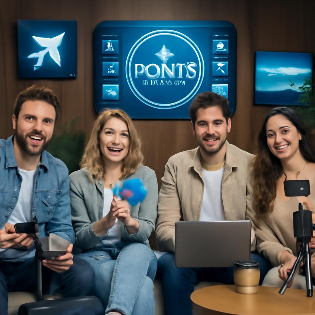clube de pontos para influencers digitais