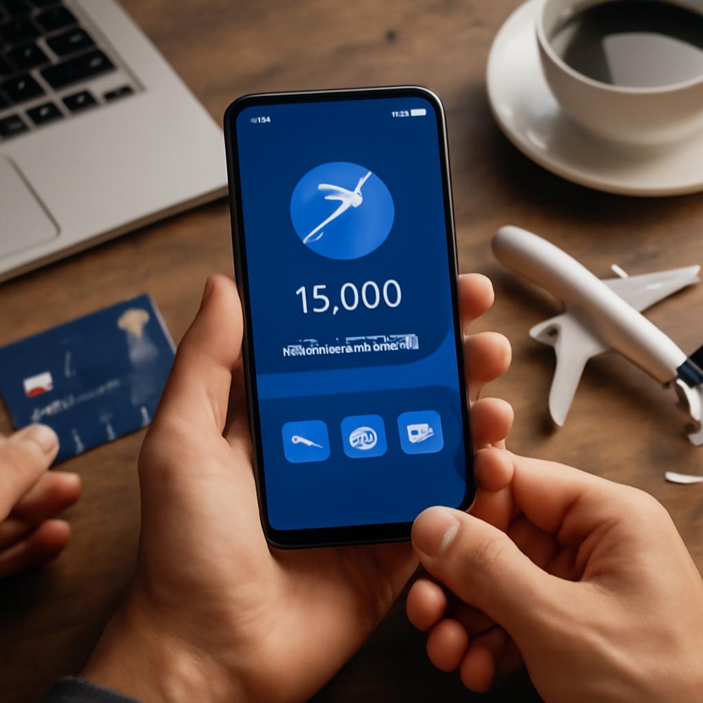 como juntar pontos em apps de banco