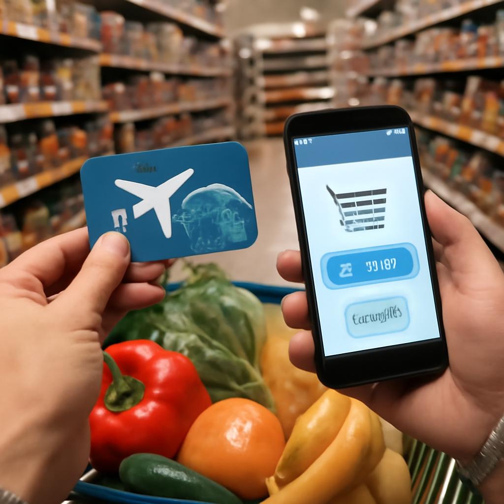como usar milhas em compras de supermercado