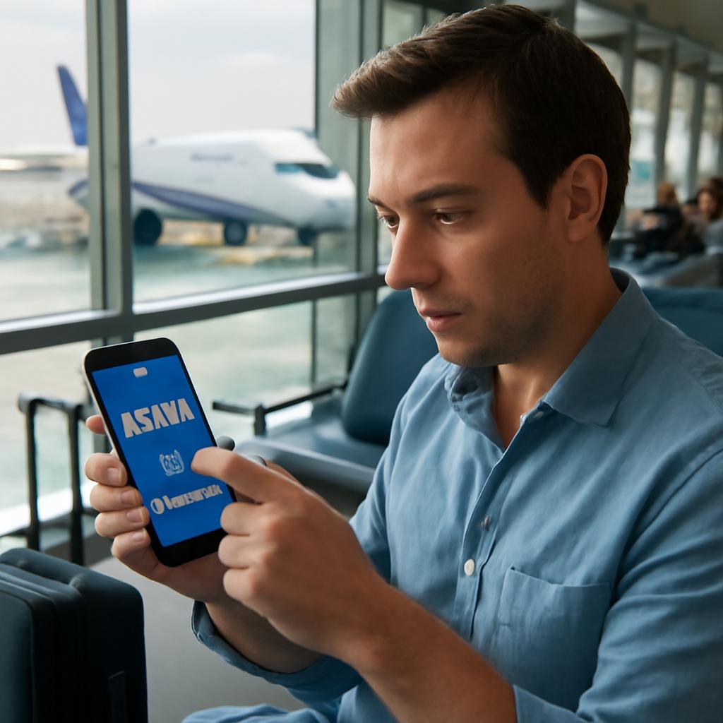 como usar milhas no app da companhia aérea