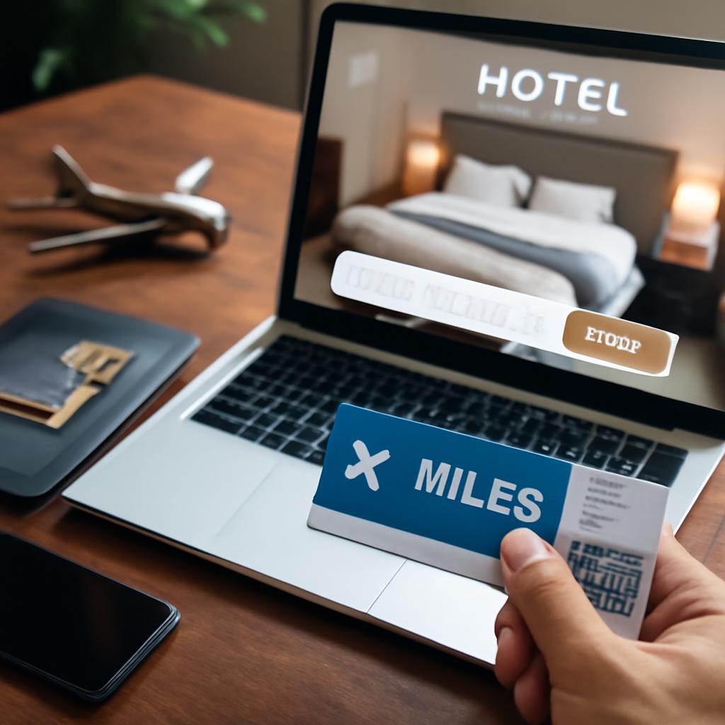 como usar milhas para reservar hotel