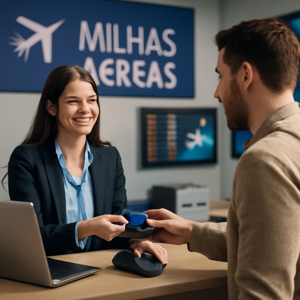 como vender milhas no balcão