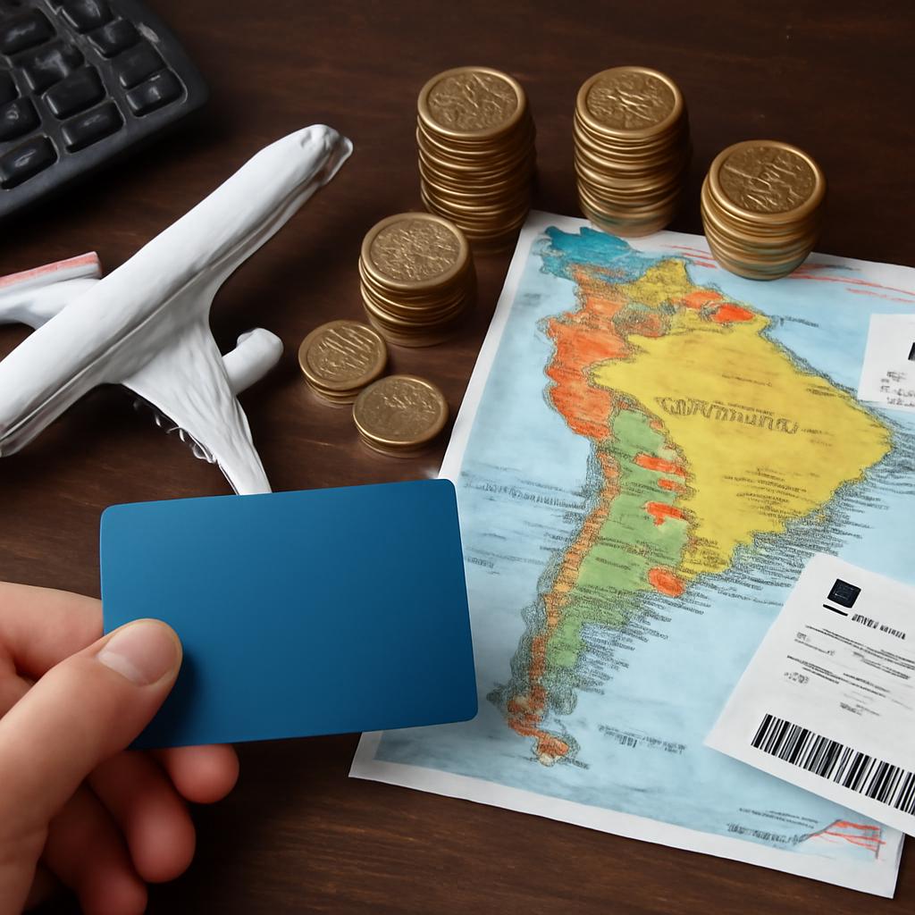 cotação milhas para América do Sul