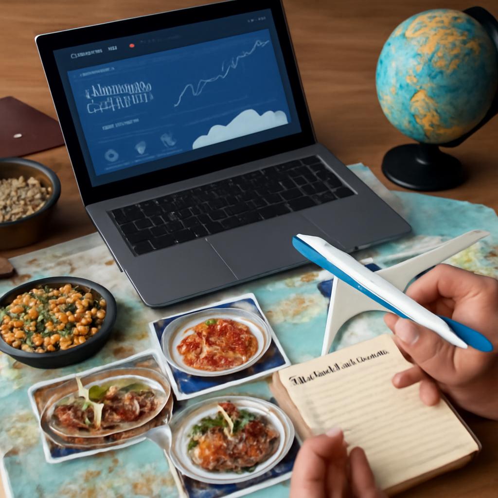 cotação milhas reservas viagens para roteiros gastronômicos internacionais