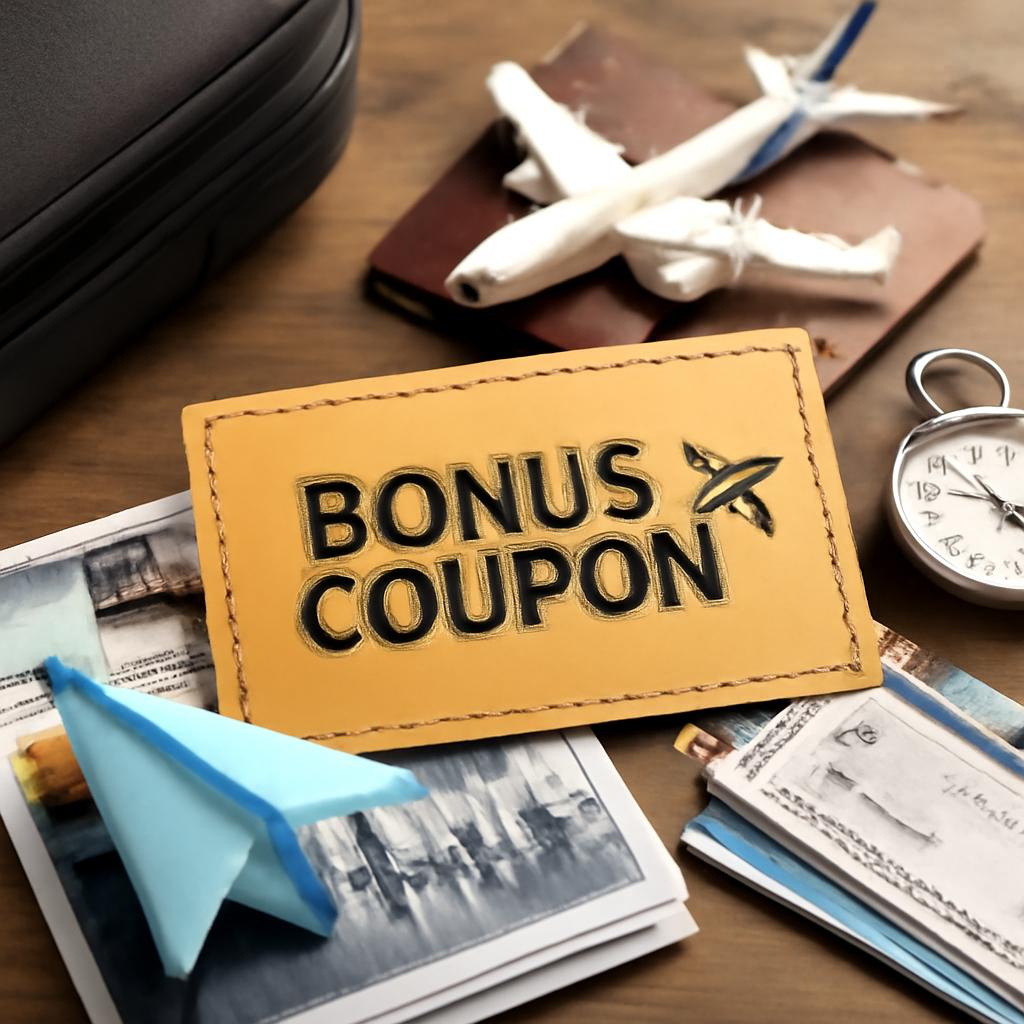 cupom bônus para vendas em eventos exclusivos