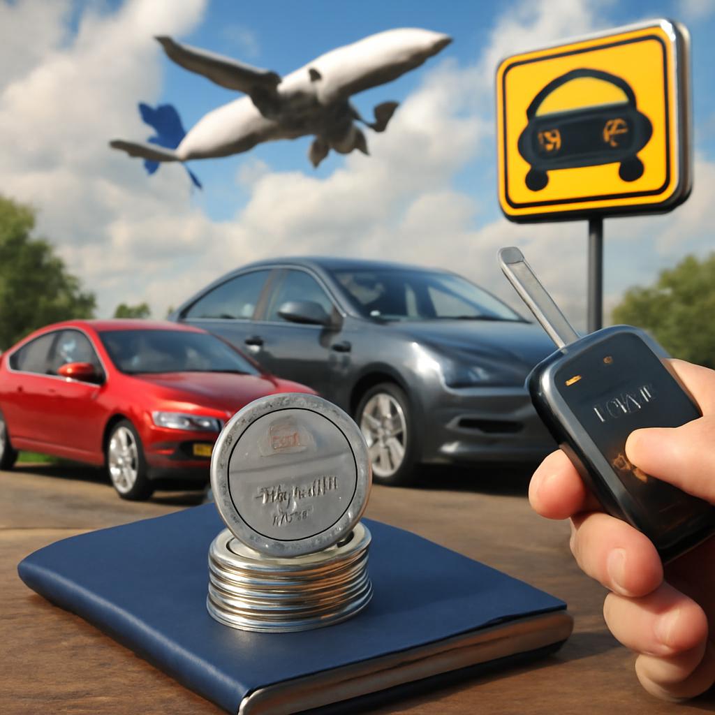 milhas para reservas de automóveis