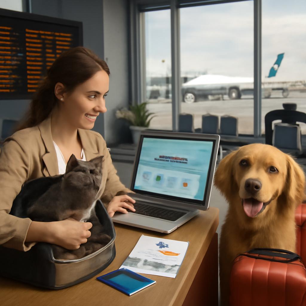 milhas reservas viagens com animais de estimação