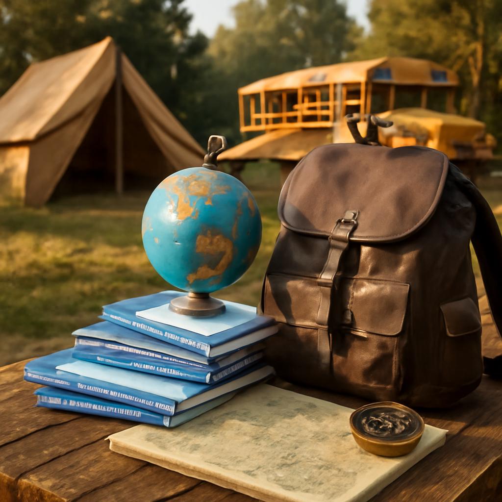 milhas reservas viagens para acampamentos educativos