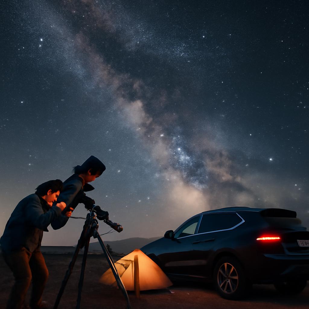 milhas reservas viagens para observação de estrelas