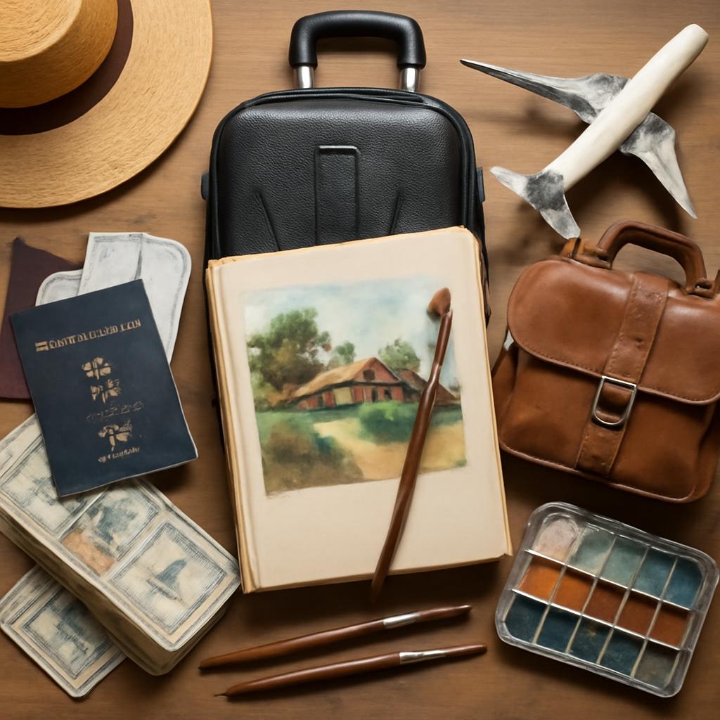 milhas reservas viagens para retiros de arte