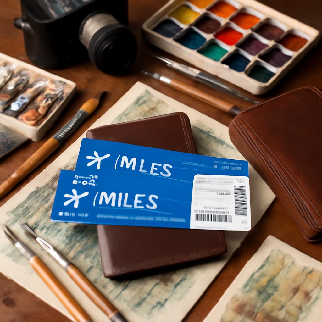 milhas reservas viagens para workshops de arte