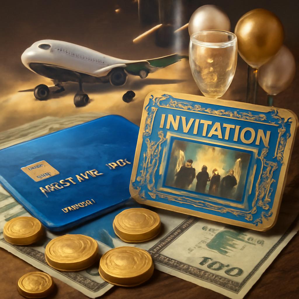 pontos do cartão para eventos exclusivos