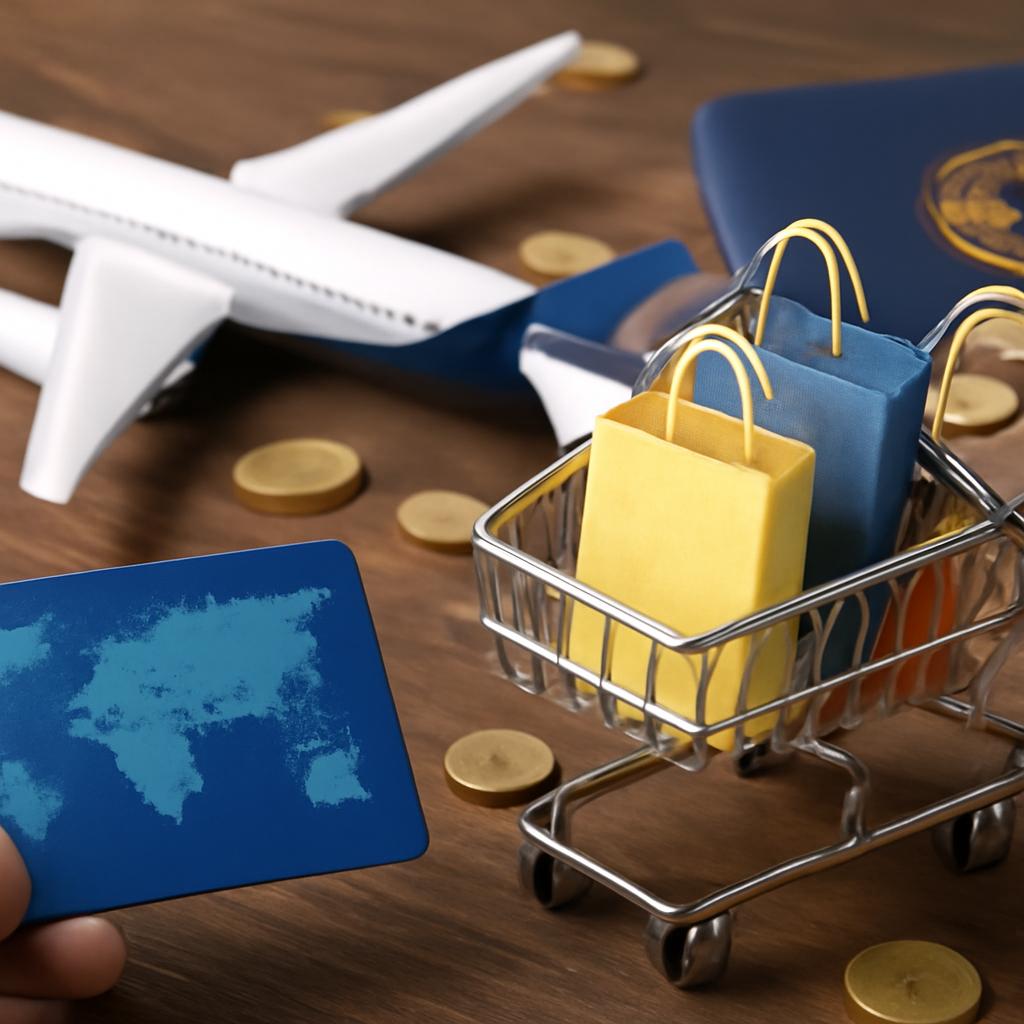 pontos em compras internacionais