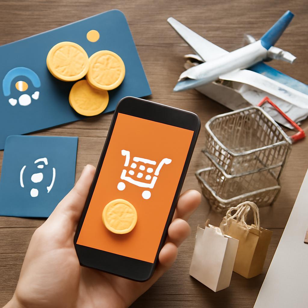 pontos para desconto em compras online