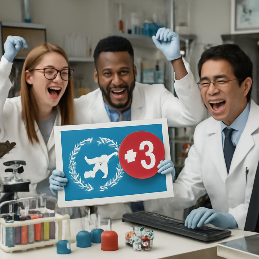pontuação extra para equipes de laboratório
