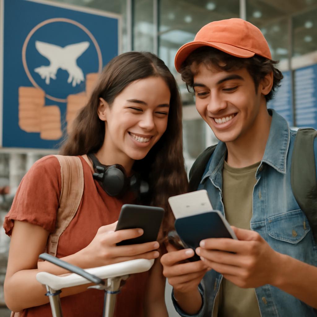 programa de pontos para jovens viajantes