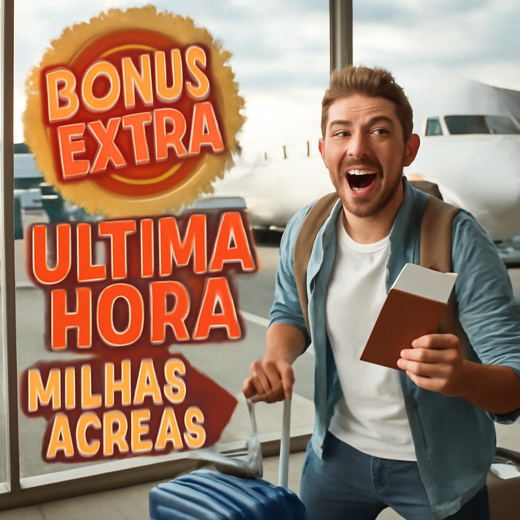 promoção bônus extra para resgates de última hora