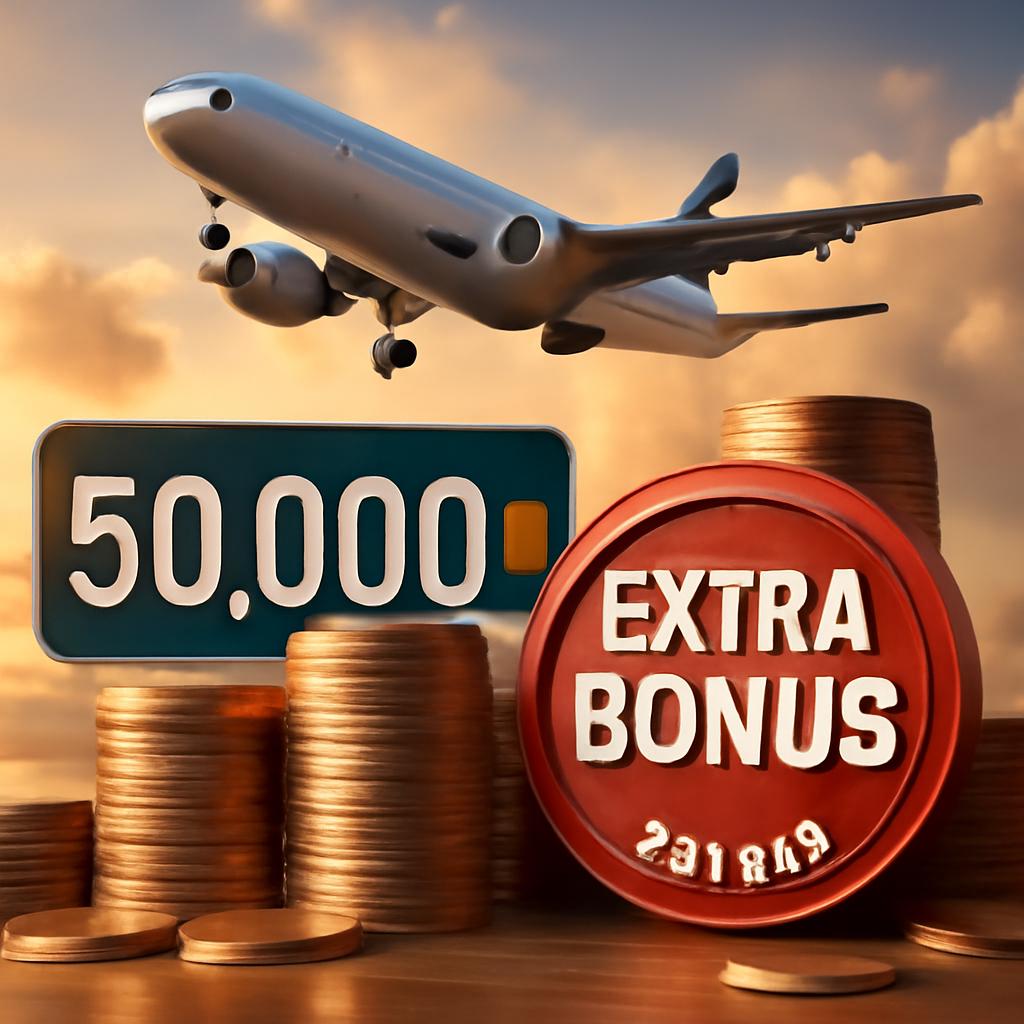 promoção bônus extra para vendas acima de 50 mil pontos
